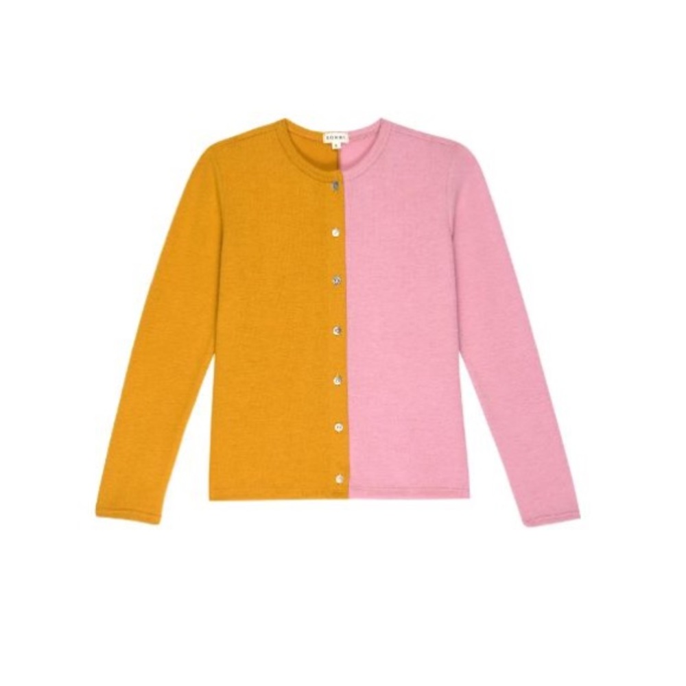 Donni two-tone cardigan size S